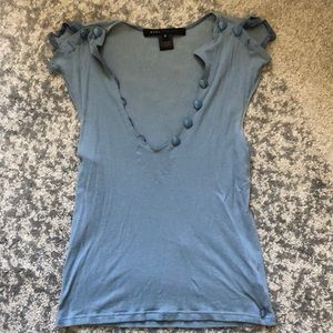 Marc Jacobs blue blouse